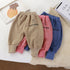 Children's sports pants plus velvet warm pants double-sided velvet leggings